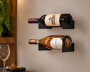 Ver imagem 3 de 2 Suportes para Garrafa de Vinho Parede Adega Aço Schmitt