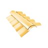 Cumeeira Central Articulada Pvc Colonial Marfim (par) - 1