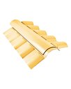 Ver imagem 1 de Cumeeira Central Articulada Pvc Colonial Marfim (par)