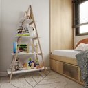 Ver imagem 1 de Estante Escada Mdp Branca Jardim de Inverno Sustentável Technox Branco