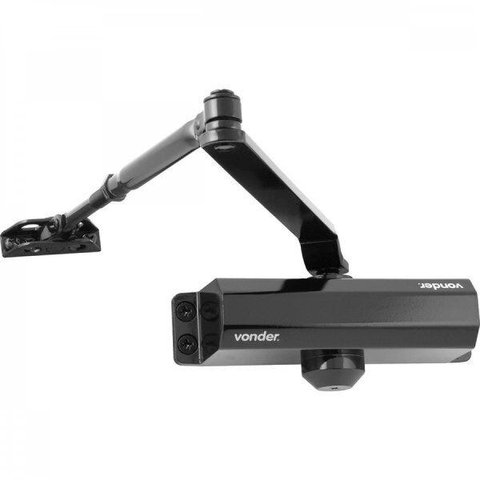 Mola aérea para porta preta potência 3 Vonder