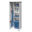 Ver imagem 3 de Armário Multiuso para Lavanderia 2 Portas 3 Prateleiras Aracaju Arte Móveis