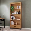Ver imagem 1 de Estante para Livros 1 Gaveta Industrial Freijó - Dalla Costa