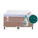 Ver imagem 3 de Cama Box + Colchão Castor Queen Premium Niponpedic One Face Tecnopedic 158x198x59cm