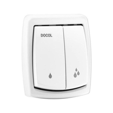 Acabamento para Válvula de Descarga Docol Salvágua Box Gelo Polar