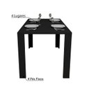 Ver imagem 3 de Mesa de Jantar Retangular 4 Lugares Liv