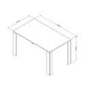 Ver imagem 4 de Mesa de Jantar Retangular 4 Lugares Liv