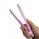 Ver imagem 3 de Mini Chapinha Prancha Viagem Cabelo 17cm Bivolt 110/220v Cor:rosa;gênero:unissex;tamanho:único