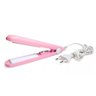 Mini Chapinha Prancha Viagem Cabelo 17cm Bivolt 110/220v Cor:rosa;gênero:unissex;tamanho:único - 2
