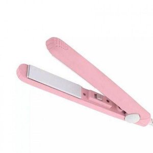 Mini Chapinha Prancha Viagem Cabelo 17cm Bivolt 110/220v Cor:rosa;gênero:unissex;tamanho:único