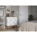 Ver imagem 2 de Cômoda 8 Gavetas Branco