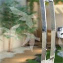 Ver imagem 2 de Adesivo Decorativo para Vidro Pássaros:jateado