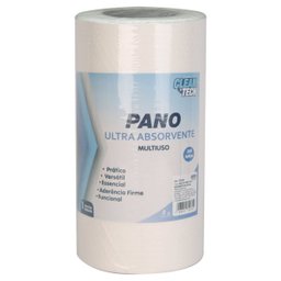 Rolo Pano Multiuso Ultra Absorvente 200 Folhas Durável e Prático para Limpeza - 7