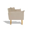 Ver imagem 2 de Namoradeira Decorativa Opala Suede:bege