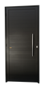 Ver imagem 1 de Porta Alumínio Lambril c/Puxador D.Preto 90 Brimak