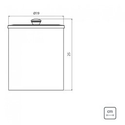 Lixeira 5L em Aço Inox Tramontina - 4
