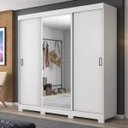 Ver imagem 1 de Guarda-Roupa Casal 2 Espelhos 3 Portas de Correr 4 Gavetas Notável Móveis
