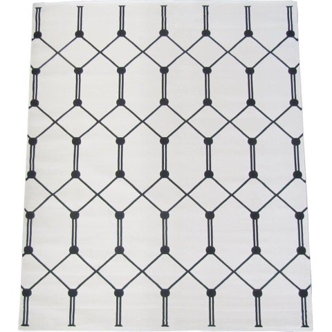Tapete Grid para Sala e Quarto 2,00x3,00m - Tapetes Scandinavia