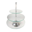 Ver imagem 1 de Suporte Bailarina Para Doces 3 andares de 32, 28 e 20 cm Para Doces, Cupcake