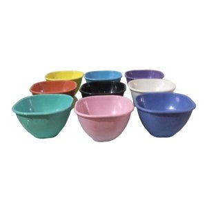 Kit 50 potes Sobremesa Multicores