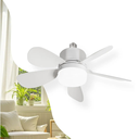 Ver imagem 6 de Ventilador de Teto com Luz Silencioso Bivolt para Quartos Pequenos com Controle Remoto Led 3 Cores