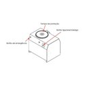 Ver imagem 3 de Amassadeira Rápida Ar 25 25kg Alto Desempenho 272 Rpm Branco g.Paniz 380V