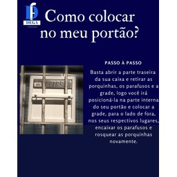 Caixa de correio carta para portão, grade ou embutir  em parede ou muro chapa de aço  Branca - 5