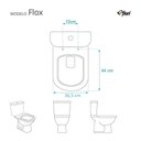 Ver imagem 3 de Tampa de Vaso Decorado Borboleta Flox para Bacia Fiori