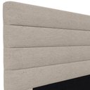 Ver imagem 3 de Cabeceira Cama Box Solteiro 90cm Rubi W01 Linho Bege - Mpozenato