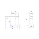 Ver imagem 4 de Monocomando para Banheiro Unic Bica Baixa Corten Matte Deca