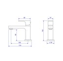 Ver imagem 4 de Monocomando para Banheiro Unic Bica Baixa Corten Matte Deca