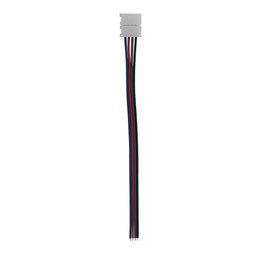 CONECTOR PARA FITA LED RGB 5050 12V PACOTE C/ 10 PEÇAS GAYA - 1