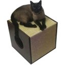 Ver imagem 2 de Arranhador para Gatos Single Box em MDF Branco 15mm e Sisal