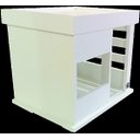 Ver imagem 3 de Casinha de cachorro e Gatos Ártemis em MDF 15mm Branco