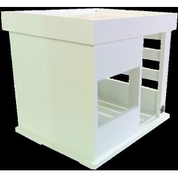 Casinha de cachorro e Gatos Ártemis em MDF 15mm Branco - 3