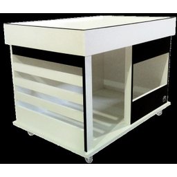 Casinha de cachorro e Gatos Ártemis em MDF 15mm Branco - 4