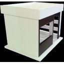 Ver imagem 6 de Casinha de cachorro e Gatos Ártemis em MDF 15mm Branco