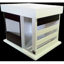Casinha de cachorro e Gatos Ártemis em MDF 15mm Branco - 5