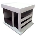 Ver imagem 1 de Casinha de cachorro e Gatos Ártemis em MDF 15mm Branco