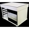 Casinha de cachorro e Gatos Ártemis em MDF 15mm Branco - 9