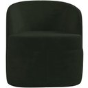 Ver imagem 5 de Poltrona Decorativa Giratória para Sala de Estar Siena K01 Veludo Verde - Lyam Decor