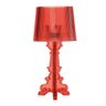 Abajur Luminária Polaris Bourgie Acrílico Vermelho - 1