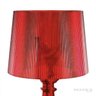 Abajur Luminária Polaris Bourgie Acrílico Vermelho - 3