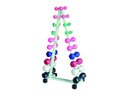 Ver imagem 1 de Suporte Halteres Modelo a para 10 Pares Academia Musculação