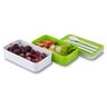 Marmita Lunchbox Bento Duo Com Separador E Talher:Branco - 3