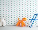 Ver imagem 1 de Papel de Parede Infantil - Pontos de Aquarela 1 Arte Destaque 1,50 Metros