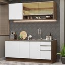 Ver imagem 1 de Cozinha Completa 180006 Com Armário E Balcão Rustic/branco