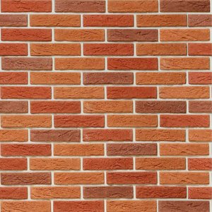 Papel de Parede Decorativo Tijolinho Tons Avermelhados 3,30m