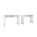 Ver imagem 4 de Escrivaninha Mesa Escritório Gávea com Gaveta 127cm