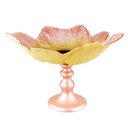 Ver imagem 1 de Centro de Mesa em Cristal Rosa e Marrom - 16,5x26cm Prime Home Decor